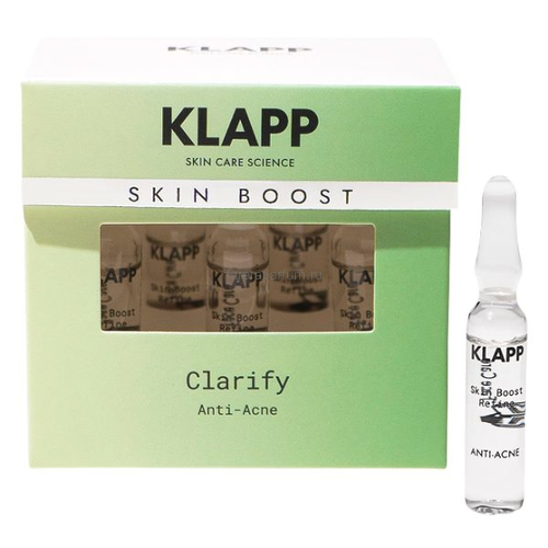 Klapp Skin Boost Clarify Anti-Acne Концентрат 5 шт. × 2 мл.