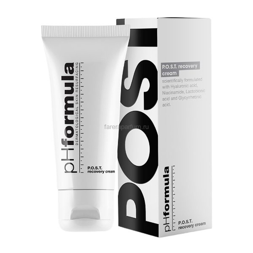 pHFormula P.O.S.T. recovery cream Восстанавливающий крем для лица 50 мл., Средства: Крем, Обьём: 50 мл.