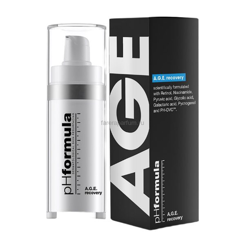 pHFormula A.G.E. recovery Восстанавливающий концентрат для кожи с возрастными изменениями 30 мл.