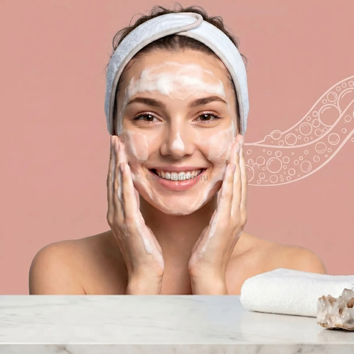 Farera Calming Cleansing foam Успокаивающая пенка для умывания 150 мл., Средства: Пенка, Обьём: 150 мл., изображение 4
