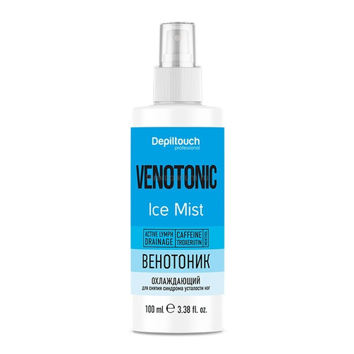 Depiltouch Венотоник-мист охлаждающий для снятия синдрома усталости ног 100 мл.