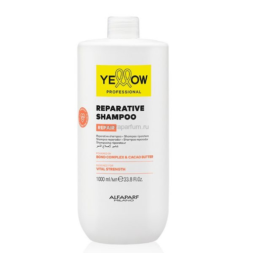 Yellow Ye Reparative Shampoo Реконструирующий шампунь для повреждённых волос 1000 мл., Средства: Шампунь, Обьём: 1000 мл.