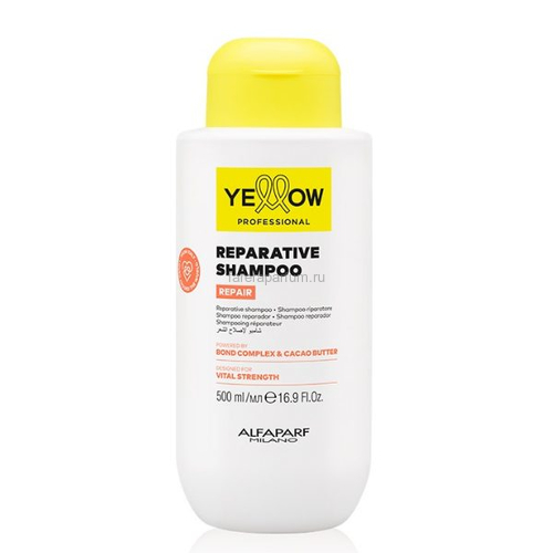 Yellow YE Reparative Shampoo Реконструирующий шампунь для повреждённых волос 500 мл., Средства: Шампунь, Обьём: 500 мл