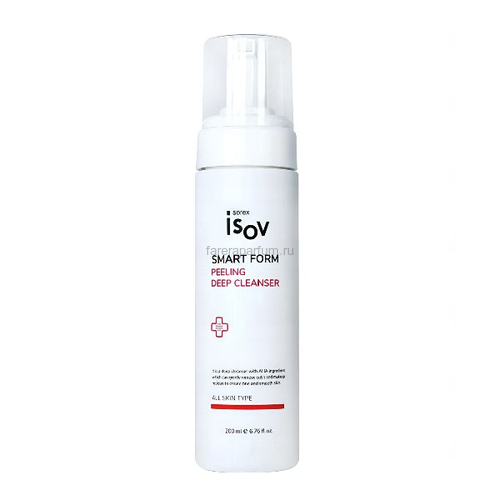 Isov Пенка с АНА кислотами Smart Foam Peeling Deep Cleanser 200 мл.