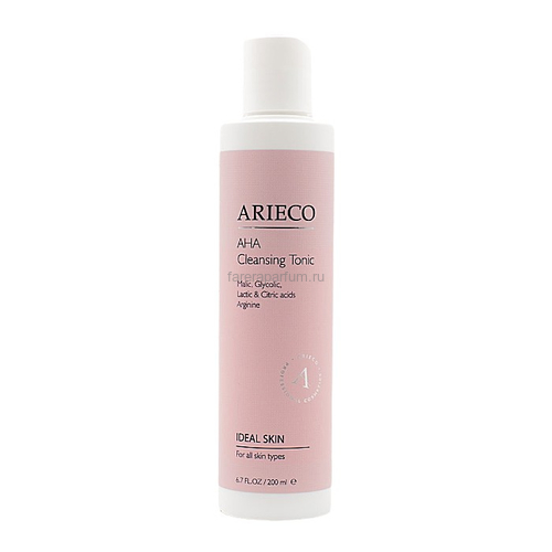 Arieco AHA Cleansing Tonic Очищающий тоник с фруктовыми кислотами 200 мл., Средства: Тоник, Обьём: 200 мл.