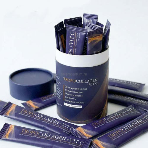 Evasion Коллаген питьевой Tropocollagen + Vit C 31 стик.