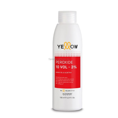 Yellow Stabilized Peroxide Cream Кремовый окислитель 3% 10 vol 150 мл., Средства: Окислитель, Обьём: 150 мл., изображение 2