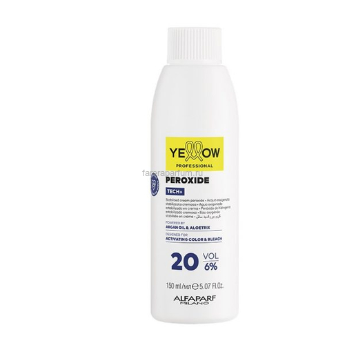 Yellow Stabilized Peroxide Cream Кремовый окислитель 6% 20 vol 150 мл., Средства: Окислитель, Обьём: 150 мл.