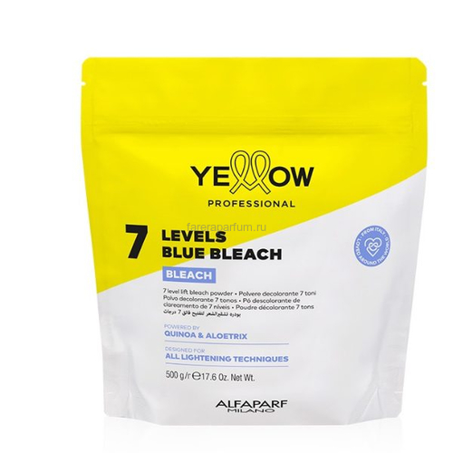 Yellow Ye Bleach Порошок для обесцвечивания волос до 7 уровней 500 гр.