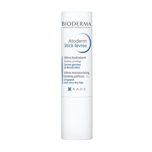 Bioderma Атодерм Увлажняющий стик для губ 4 г.
