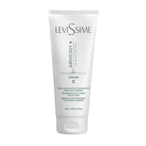 Levissime Armony+ be.Essential Night Cream Крем ночной для жирной и проблемной кожи 200 мл., Средства: Крем, Обьём: 200 мл.