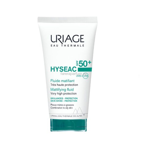 Uriage Исеак Матирующая эмульсия SPF 50+ 50 мл.