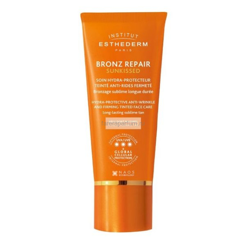 Institut Esthederm Suncare Bronz Repair Крем для лица c тонирующим эффектом при сильном солнце 50 мл.