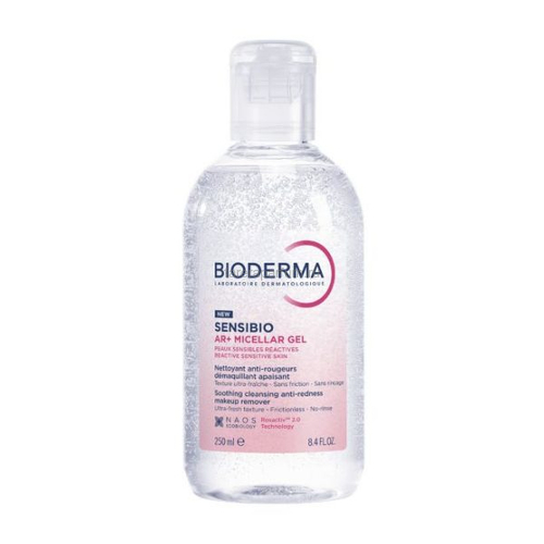 Bioderma Сенсибио AR+ Очищающий мицеллярный гель для кожи с покраснениями 250 мл.