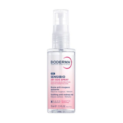 Bioderma Сенсибио AR+ Мгновенно успокаивающий SOS спрей против покраснений 70 мл.