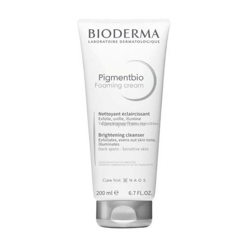 Bioderma Пигментбио Осветляющий и очищающий крем 200 мл.
