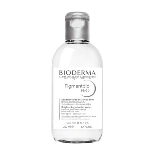 Bioderma Пигментбио Осветляющая мицеллярная вода H2O 250 мл.