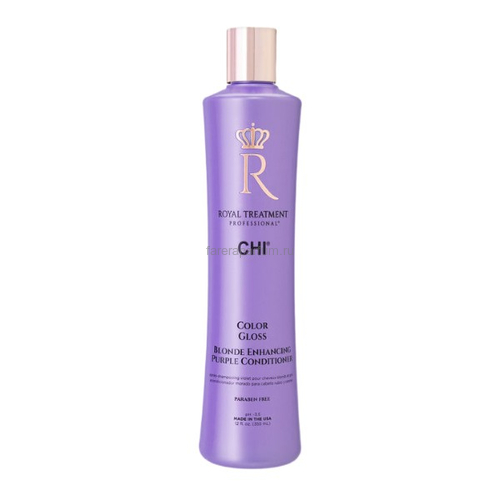 CHI Royal Treatment Color Gloss Blonde Enhancing Кондиционер Королевский уход 355 мл., Средства: Кондиционер, Обьём: 355 мл.
