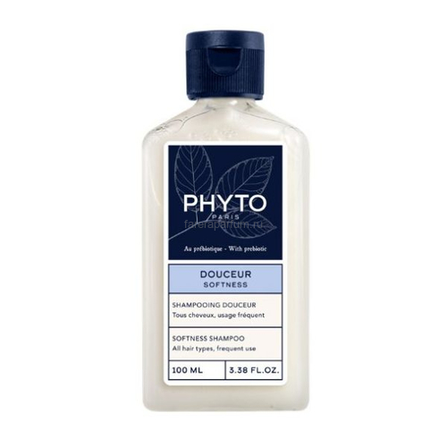 Phyto Softness Смягчающий шампунь для волос 100 мл., Средства: Шампунь, Обьём: 100 мл.