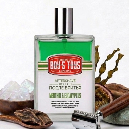 Boy's Toys Лосьон после бритья «Ментол & Эвкалипт» 100 мл.