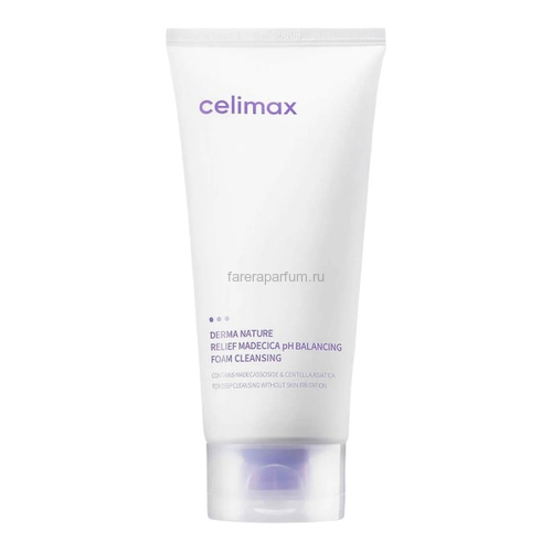 Celimax Derma Nature Relief Madecica Balancing Foam Cleansing Пенка слабокислотная очищающая 150 мл.