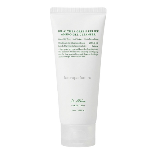 Dr.Althea Green Relief Amino Gel Cleanser Очищающий гель для лица 100 мл.