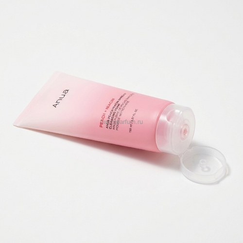 Anua Peach Niacin Spread Cleansing Foam Пенка для умывания c экстрактом персика и ниацинамидом 150 мл., изображение 3