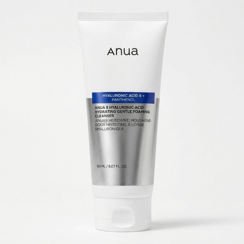 Anua 8 Hyaluronic Acid Hydrating Gentle Foaming Cleanser Пенка для умывания с гиалуроновой кислотой 150 мл., изображение 2
