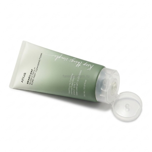Anua Heartleaf Qeurcetinol Cleansing Foam Очищающая пенка для лица 150 мл., изображение 2