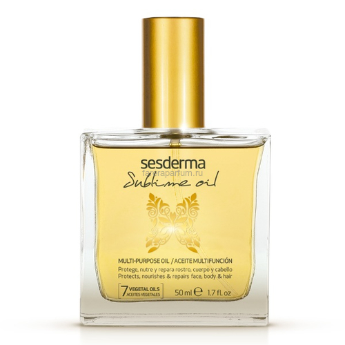 Sesderma Sublime Oil Multi-purpose oil – Масло для лица, тела и волос питательное и восстанавливающее 50 мл.