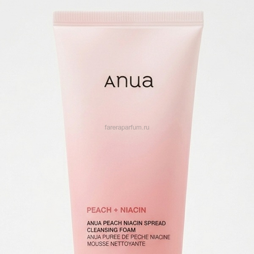 Anua Peach Niacin Spread Cleansing Foam Пенка для умывания c экстрактом персика и ниацинамидом 150 мл., изображение 4