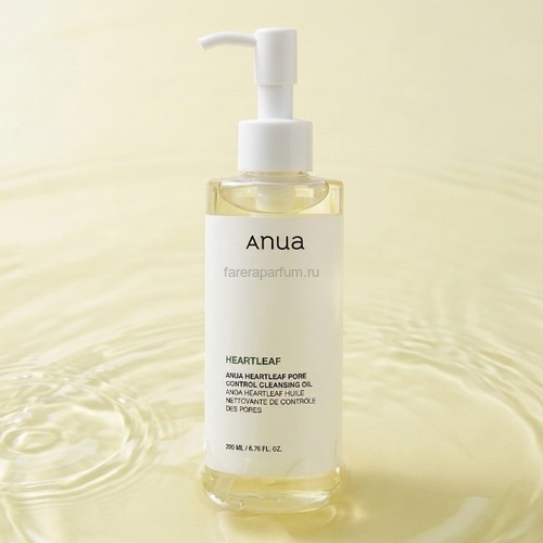 Anua Heartleaf Pore Control Cleansing Oil Масло гидрофильное очищающее 200 мл., изображение 4
