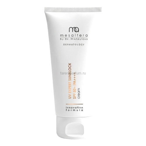 Mesaltera by Dr. Mikhaylova Крем с максимальной защитой от UVA/UVB-лучей с фактором SPF 50+/PA++++ 50 мл.