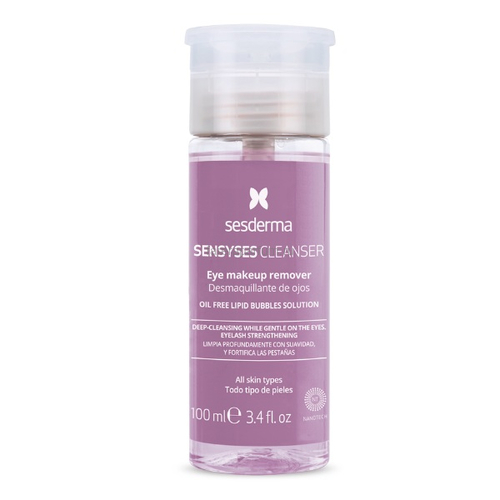 Sesderma Sensyses Cleanser Eye makeup remover – Лосьон липосомальный для снятия макияжа с глаз для всех типов кожи 100 мл.