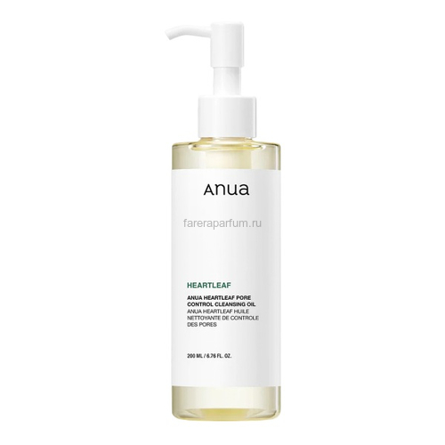 Anua Heartleaf Pore Control Cleansing Oil Масло гидрофильное очищающее 200 мл.