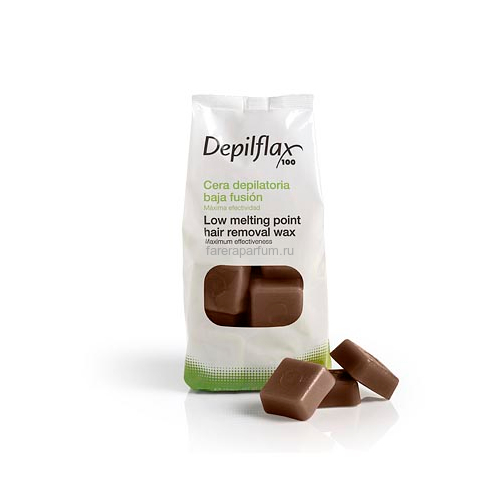 Depilflax100 Воск Шоколад Extra 1000 гр.