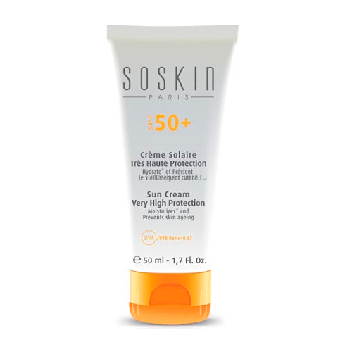 Soskin Sun cream very high protection Крем солнцезащитный SPF50+ 50 мл.